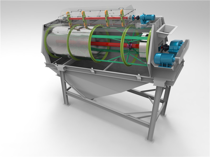 化肥尿素使用振动筛滚筒筛